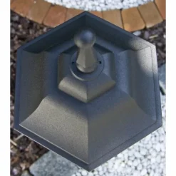 Luminaires Lucide Lampadaire extérieur Lucide TIRENO Noir, Transparent, 1 lumière