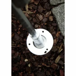 Luminaires Nordlux Lampadaire extérieur Nordlux PIN Zingué, 2 lumières