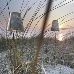 Luminaires Nordlux Lampadaire extérieur Nordlux FUSE Zingué, 1 lumière