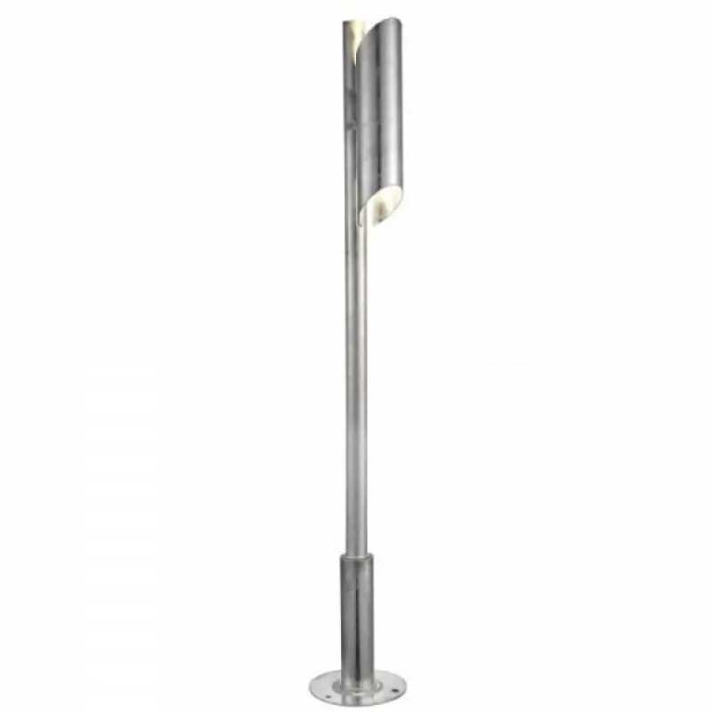 Luminaires Nordlux Lampadaire extérieur Nordlux PIN Zingué, 2 lumières