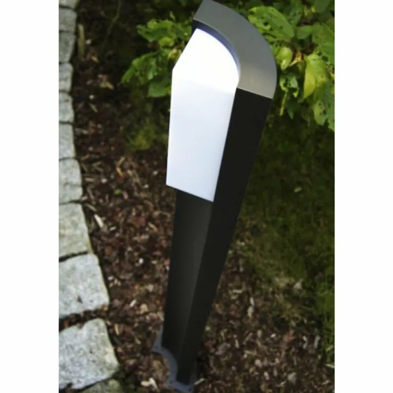 Luminaires Trio Lampadaire extérieur Trio SUEZ LED Noir, 1 lumière