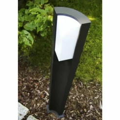 Luminaires Trio Lampadaire extérieur Trio SUEZ LED Noir, 1 lumière