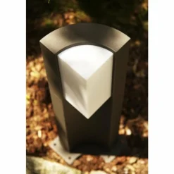 Luminaires Trio Lampadaire extérieur Trio SUEZ LED Noir, 1 lumière