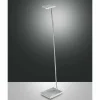 Luminaires Fabas Luce Lampadaire Fabas Luce Como LED Aluminium, Chrome, 1 lumière* Éclairage Led