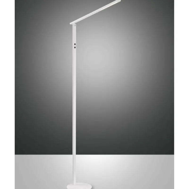 Luminaires Fabas Luce Lampadaire Fabas Luce Ideal LED Blanc, 1 lumière* Éclairage Led
