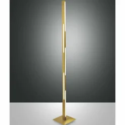 Luminaires Fabas Luce Lampadaire Fabas Luce Ling LED Laiton, 1 lumière* Éclairage Led