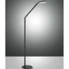 Luminaires Fabas Luce Lampadaire Fabas Luce Regina LED Noir, 1 lumière* Lampadaires Et Lampes Sur Pied