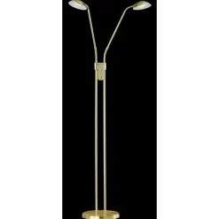 Luminaires Fischer & Honsel Lampadaire Fischer & Honsel Pool TW LED Laiton, 2 lumières, Détecteur de mouvement* Lampadaires Et Lampes Sur Pied