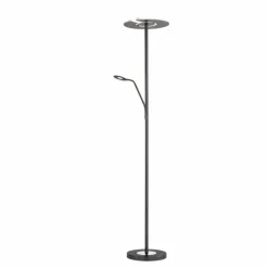 Luminaires Fischer & Honsel Lampadaire Fischer & Honsel Dent LED Noir, 1 lumière* Lampadaires Et Lampes Sur Pied