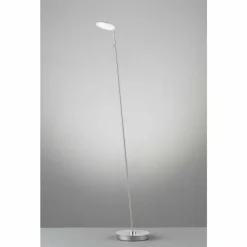 Luminaires Fischer & Honsel Lampadaire Fischer & Honsel Dent LED Nickel mat, 1 lumière* Lampadaires Et Lampes Sur Pied