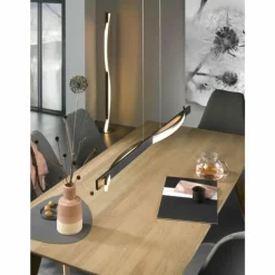 Luminaires Fischer & Honsel Lampadaire Fischer & Honsel Bridge LED Noir, 1 lumière* Lampadaires Et Lampes Sur Pied