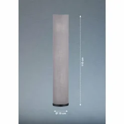 Lampes En Tissu-Luminaires Fischer & Honsel Lampadaire Fischer & Honsel Thor Noir, 3 lumières