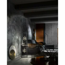 Luminaires Fischer & Honsel Lampadaire Fischer & Honsel Gesa LED Noir, 3 lumières* Éclairage Led