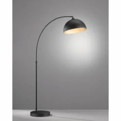 Lampes Dorées-Luminaires Fischer & Honsel Lampadaire Fischer-Honsel Leitung Noir, 1 lumière