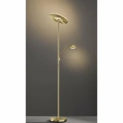 Luminaires Fischer & Honsel Lampadaire Fischer-Honsel Dent LED Laiton, 1 lumière* Lampadaires Et Lampes Sur Pied