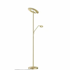 Luminaires Fischer & Honsel Lampadaire Fischer-Honsel Dent LED Laiton, 1 lumière* Lampadaires Et Lampes Sur Pied