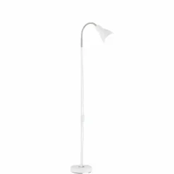 Luminaires Fischer & Honsel Lampadaire Fischer-Honsel Lolland Crème, 1 lumière* Lampadaires Et Lampes Sur Pied