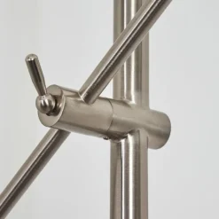 Luminaires Reality Lampadaire Florida LED Nickel mat, 2 lumières* Éclairage Led