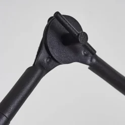 Luminaires Scandinaves-hofstein Lampadaire Fort Noir, 1 lumière