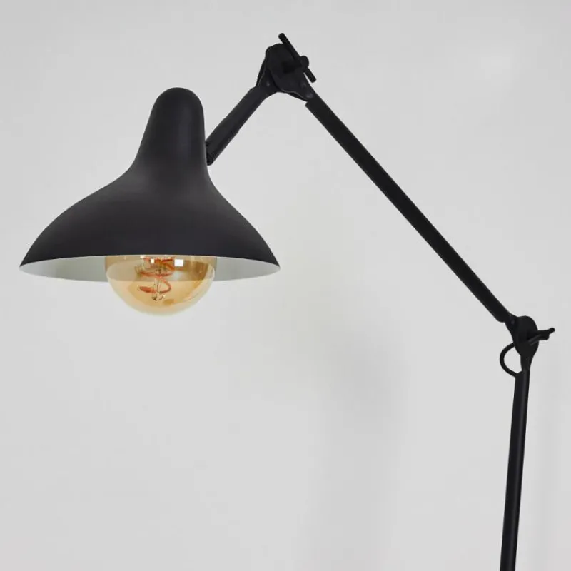 Luminaires Scandinaves-hofstein Lampadaire Fort Noir, 1 lumière