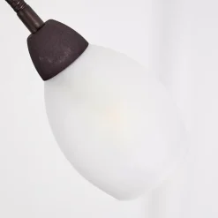 Luminaires Rustiques-hofstein Lampadaire Gismaro Rouille, 3 lumières