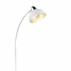 Luminaires Globo Lighting Lampadaire Globo ANITA Blanc, 1 lumière* Lampadaires Et Lampes Sur Pied