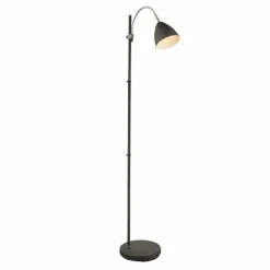 Luminaires Globo Lighting Lampadaire Globo Anthracite, 1 lumière* Lampadaires Et Lampes Sur Pied