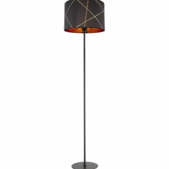 Luminaires Globo Lighting Lampadaire Globo BEMMO Noir, 1 lumière