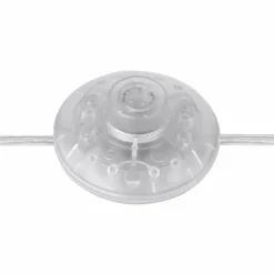 Lampes En Tissu-Luminaires Globo Lighting Lampadaire Globo DENIMATT Nickel mat, 1 lumière