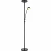 Luminaires Globo Lighting Lampadaire Globo ERNST LED Noir, 1 lumière
