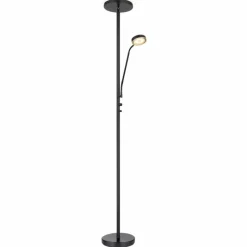 Luminaires Globo Lighting Lampadaire Globo ERNST LED Noir, 1 lumière