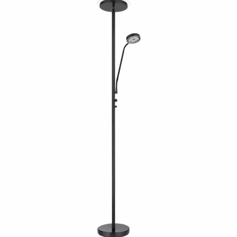 Luminaires Globo Lighting Lampadaire Globo ERNST LED Noir, 1 lumière