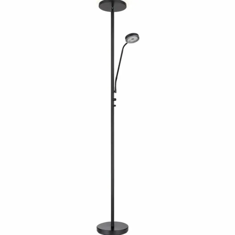 Luminaires Globo Lighting Lampadaire Globo ERNST LED Noir, 1 lumière
