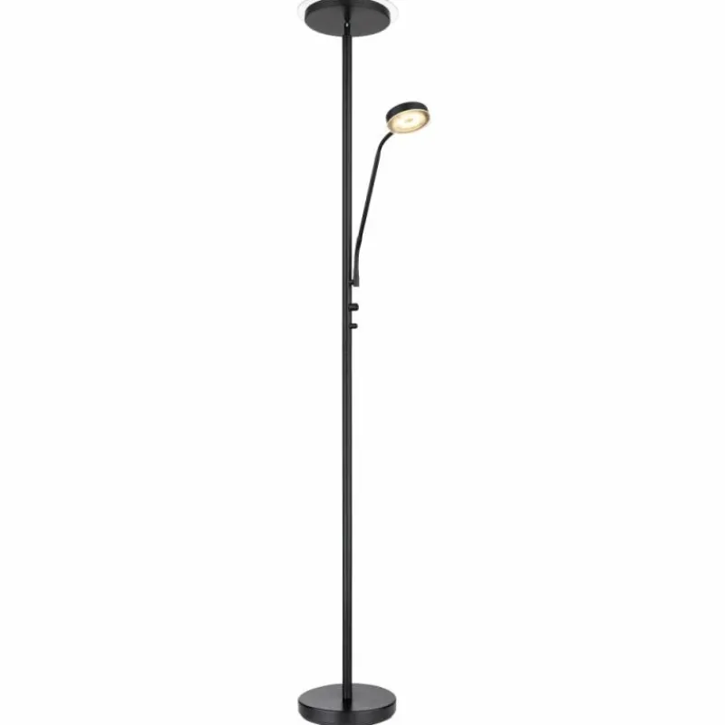 Luminaires Globo Lighting Lampadaire Globo ERNST LED Noir, 1 lumière