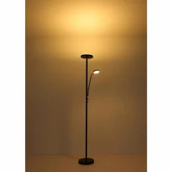 Luminaires Globo Lighting Lampadaire Globo ERNST LED Noir, 1 lumière