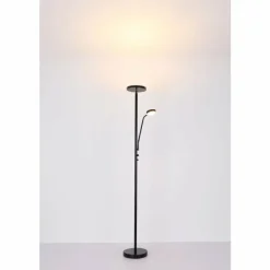 Luminaires Globo Lighting Lampadaire Globo ERNST LED Noir, 1 lumière