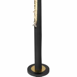 Lampes En Bois-Luminaires Globo Lighting Lampadaire Globo FELICITAS LED Noir, 1 lumière