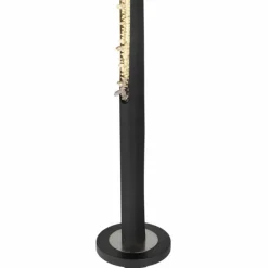 Lampes En Bois-Luminaires Globo Lighting Lampadaire Globo FELICITAS LED Nickel mat, Noir, 1 lumière