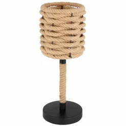 Style Boho-Chic-Luminaires Globo Lighting Lampadaire Globo HALIA Noir, 1 lumière