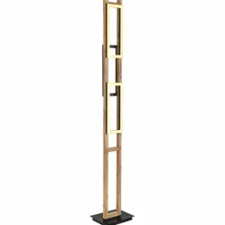 Luminaires Globo Lighting Lampadaire Globo ILLA LED Noir, 1 lumière* Lampadaires Et Lampes Sur Pied