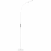 Luminaires Globo Lighting Lampadaire Globo MARABA LED Blanc, 1 lumière* Lampadaires Et Lampes Sur Pied