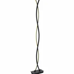Luminaires Globo Lighting Lampadaire Globo MARIUS LED Noir, 1 lumière* Lampadaires Et Lampes Sur Pied