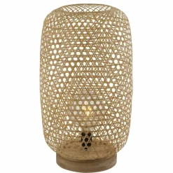 Style Boho-Chic-Luminaires Globo Lighting Lampadaire Globo MIRENA Brun, 1 lumière
