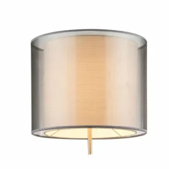 Luminaires Globo Lighting Lampadaire Globo Nickel mat, 1 lumière* Lampadaires Et Lampes Sur Pied