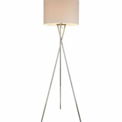 Luminaires Scandinaves-Luminaires Globo Lighting Lampadaire Globo Nickel mat, 1 lumière