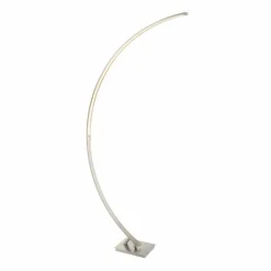 Luminaires Globo Lighting Lampadaire Globo SAHARA LED Nickel mat, 1 lumière* Lampadaires Et Lampes Sur Pied