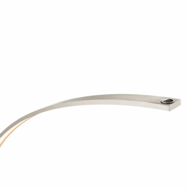 Luminaires Globo Lighting Lampadaire Globo SAHARA LED Nickel mat, 1 lumière* Lampadaires Et Lampes Sur Pied