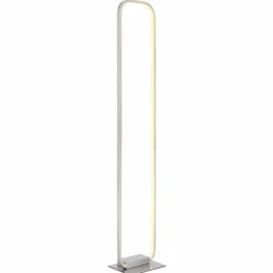Luminaires Globo Lighting Lampadaire Globo SILLA LED Nickel mat, 1 lumière* Éclairage Led