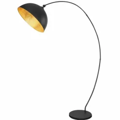 Luminaires Globo Lighting Lampadaire Globo STIRADO Noir, 1 lumière* Lampadaires Et Lampes Sur Pied