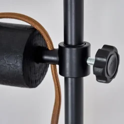 Lampes Vintages & Rétros-hofstein Lampadaire Gondo Écru, Noir, 2 lumières